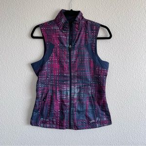 Brooks Women's Plaid Vest